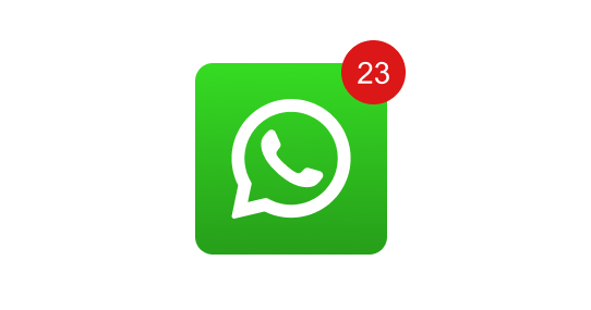 Notificaciones de Whatsapp
